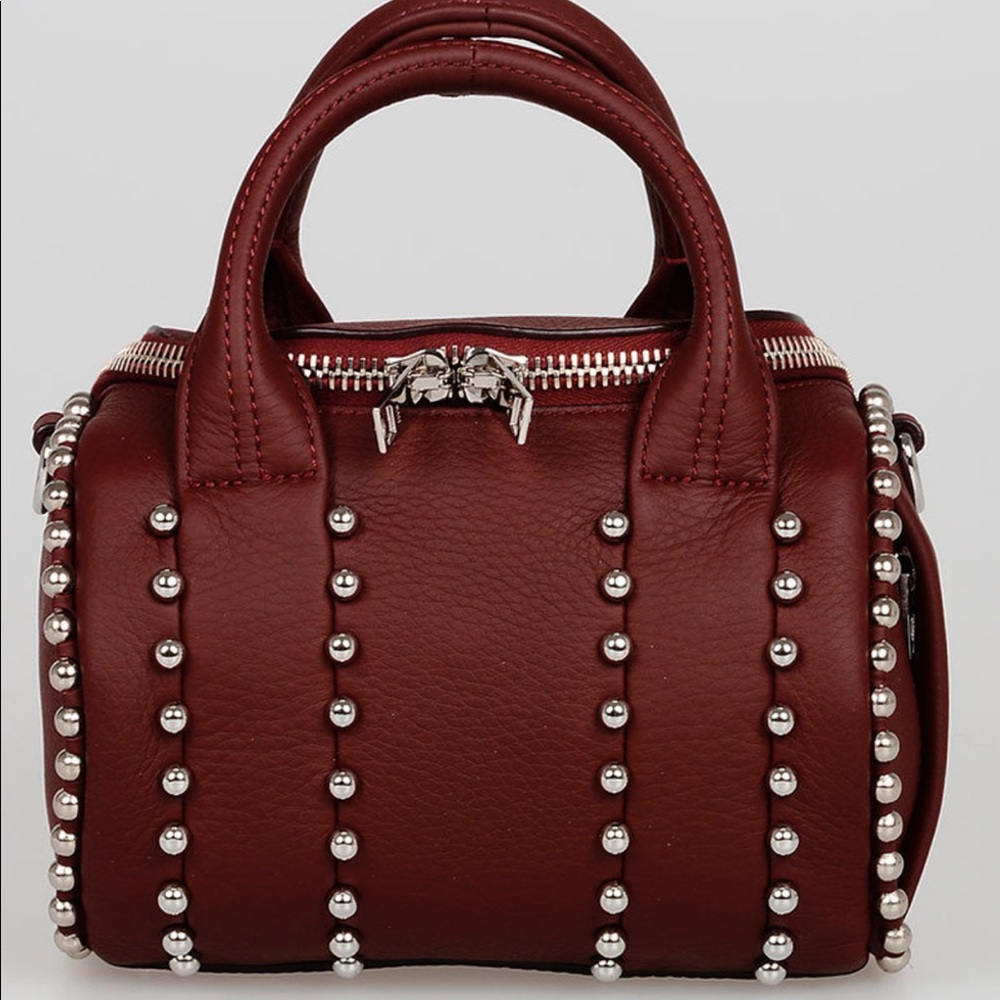 Alexander Wang Burgundy Rockie bag